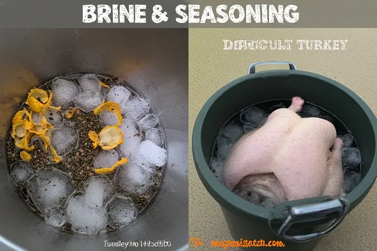 Brine and Seasoning for Smoked Turkey