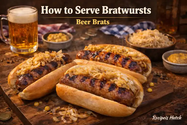How to Serve Bratwursts