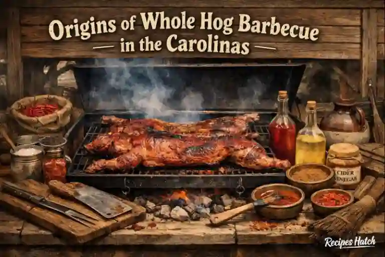 Origins of Whole Hog Barbecue in the Carolinas