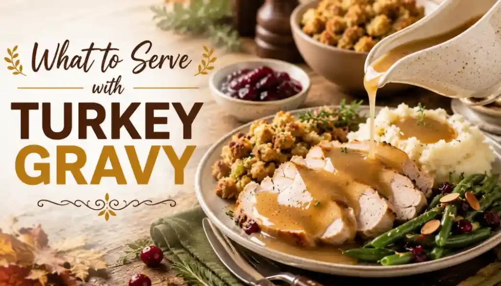 What to Serve with Turkey Gravy