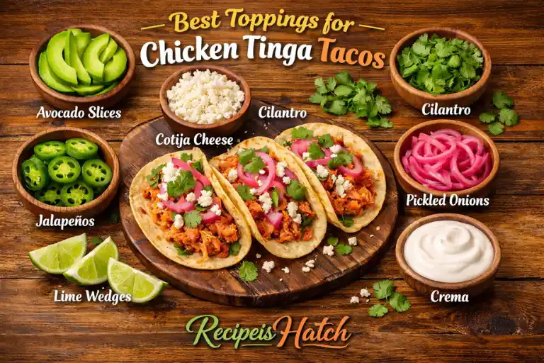 Best Toppings for Chicken Tinga Tacos