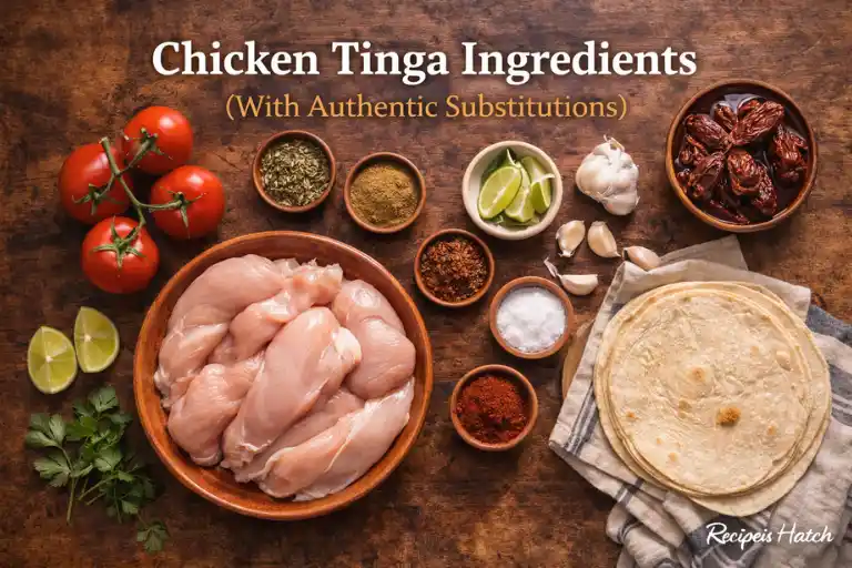 Chicken Tinga Ingredients (With Authentic Substitutions)