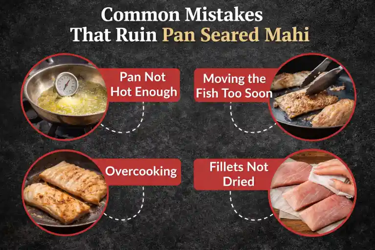 Common Mistakes That Ruin Pan Seared Mahi