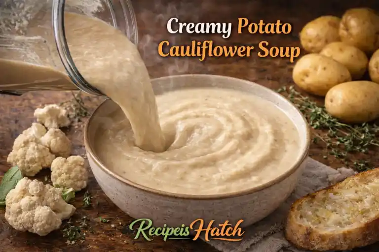 Creamy Potato Cauliflower Soup