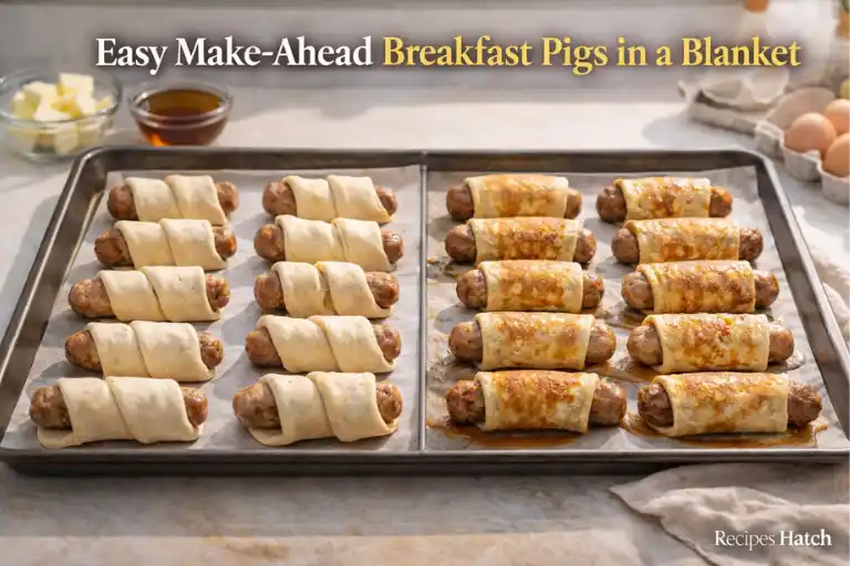Easy Make-Ahead Breakfast Pigs in a Blanket