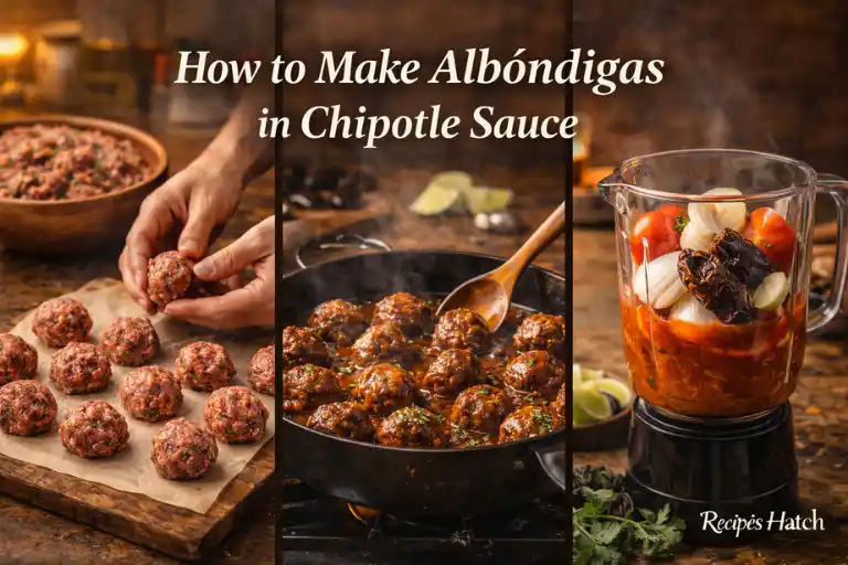 How to Make Albóndigas in Chipotle Sauce