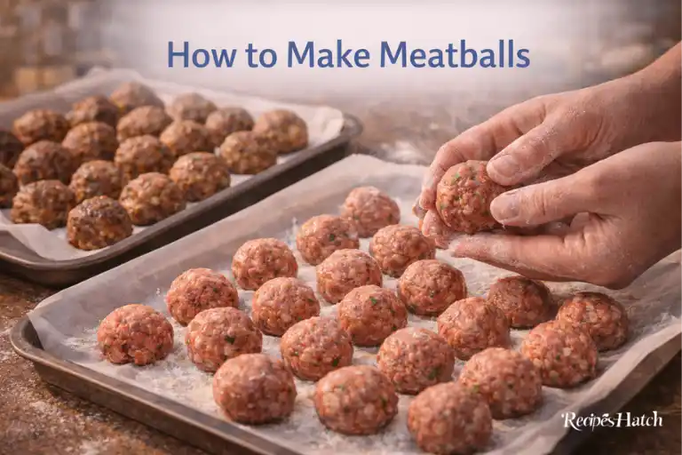 How to Make Meatballs