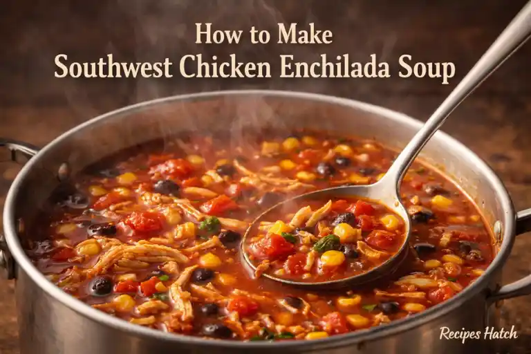 How to Make Southwest Chicken Enchilada Soup