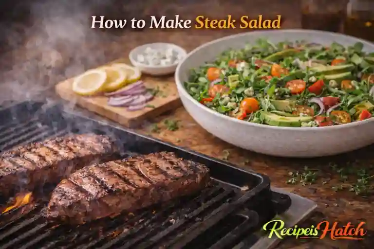 How to Make Steak Salad