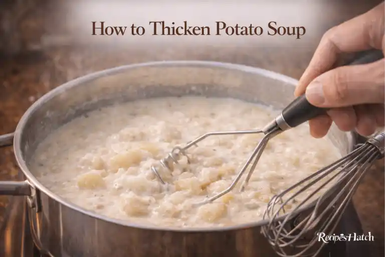 How to Thicken Potato Soup