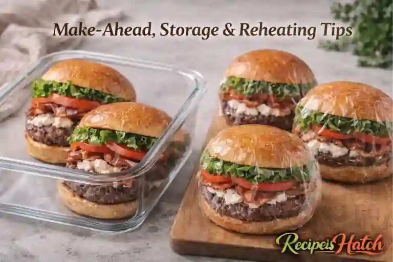 Make-Ahead, Storage & Reheating Tips (1)