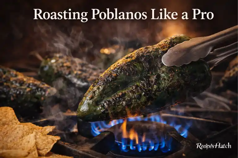 Roasting Poblanos Like a Pro