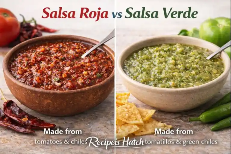 Salsa Roja vs Salsa Verde (Key Differences)