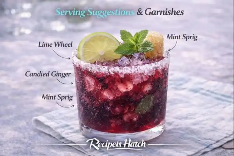 Serving Suggestions & Garnishes