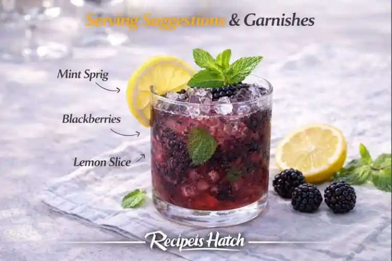 Serving Suggestions & Garnishes