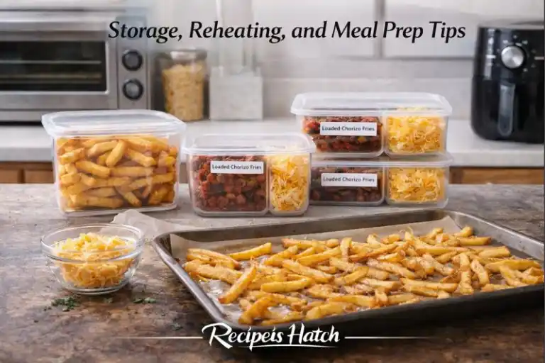 Storage, Reheating, and Meal Prep Tips