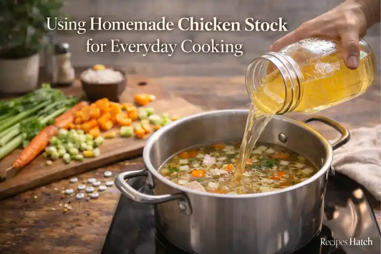 Using Homemade Chicken Stock for Everyday Cooking