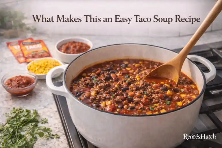 What Makes This an Easy Taco Soup Recipe