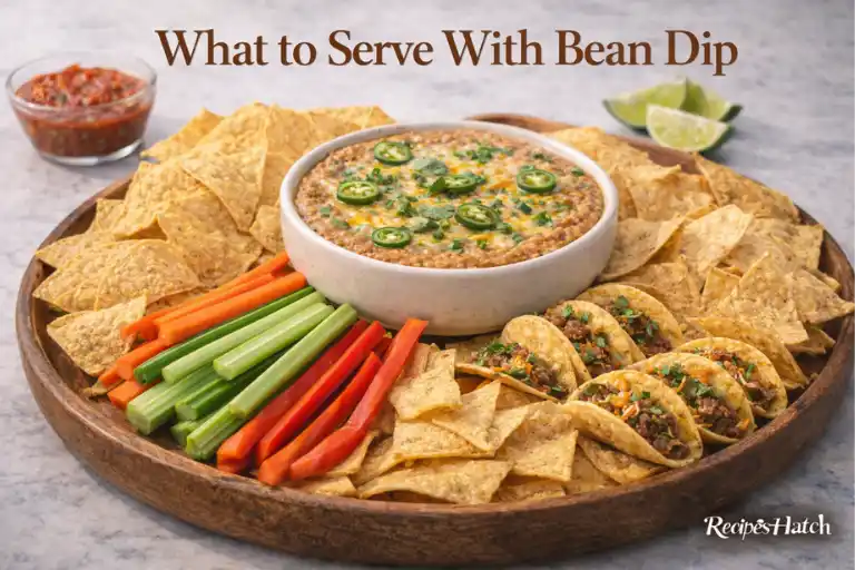 What to Serve With Bean Dip
