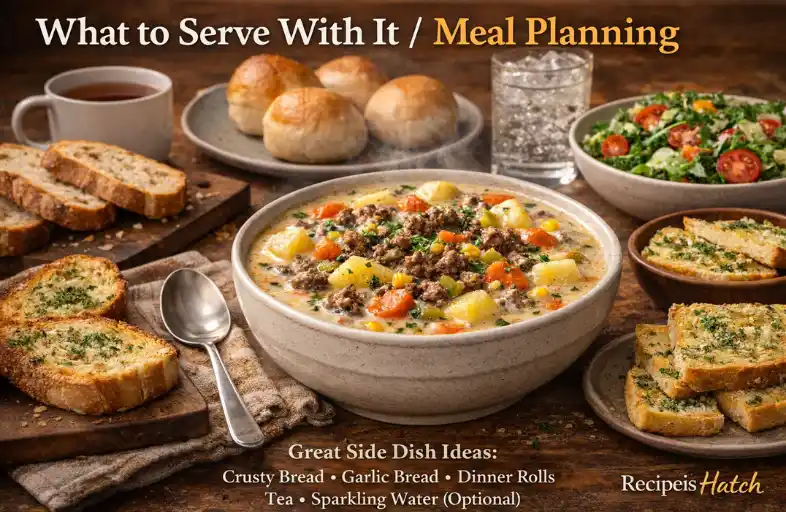 What to Serve With It
