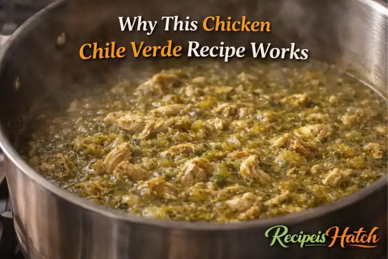 Why This Chicken Chile Verde Recipe Works