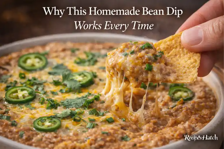 Why This Homemade Bean Dip Works Every Time