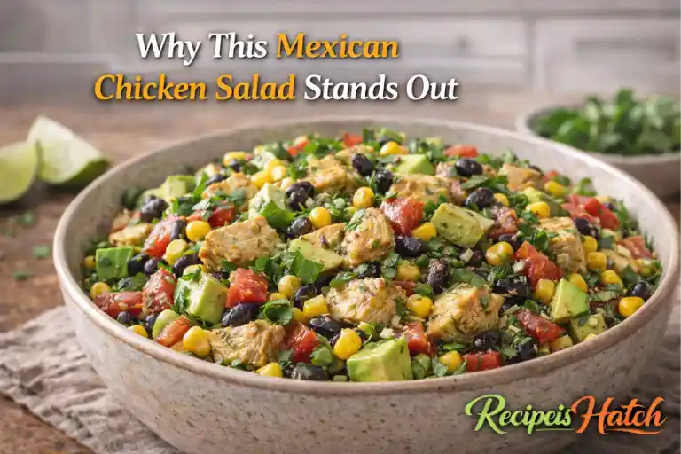 Why This Mexican Chicken Salad Stands Out