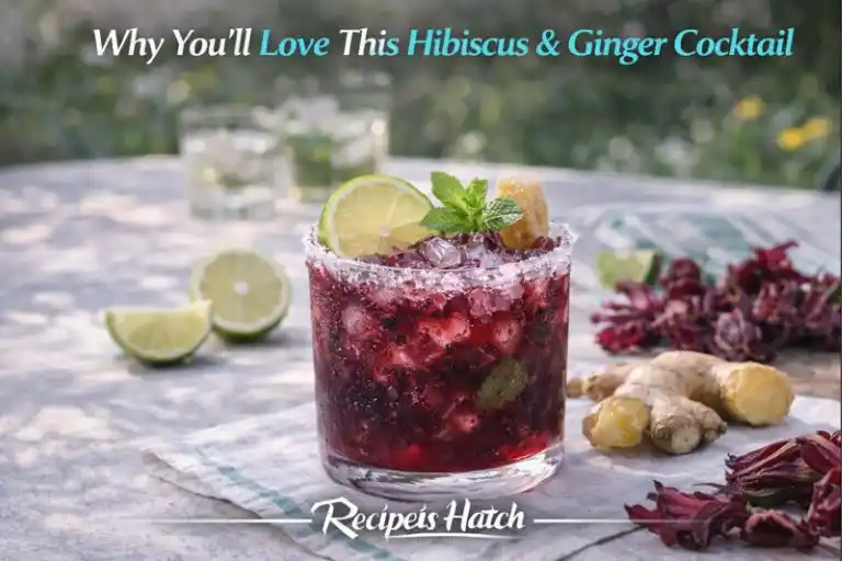 Why You’ll Love This Hibiscus & Ginger Cocktail