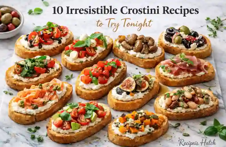 10 Irresistible Crostini Recipes to Try Tonight