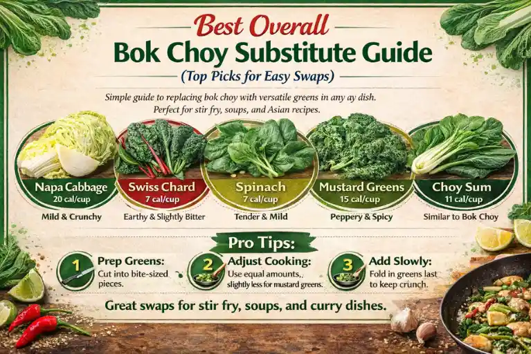 Best Overall Bok Choy Substitutes