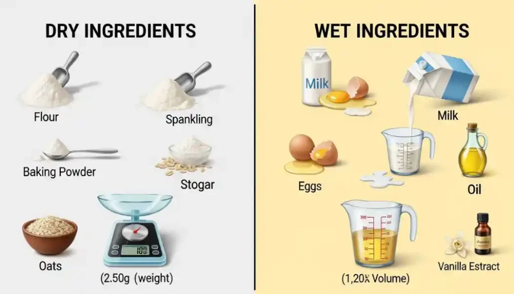 Dry vs Wet Ingredients Explained