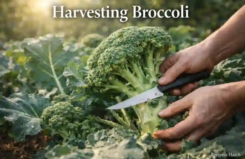 Harvesting Broccoli the Right Way