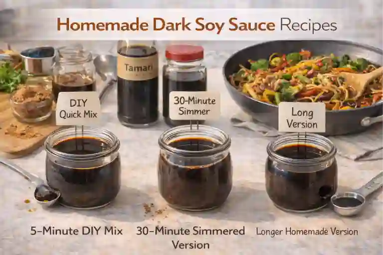 Homemade Dark Soy Sauce Recipes