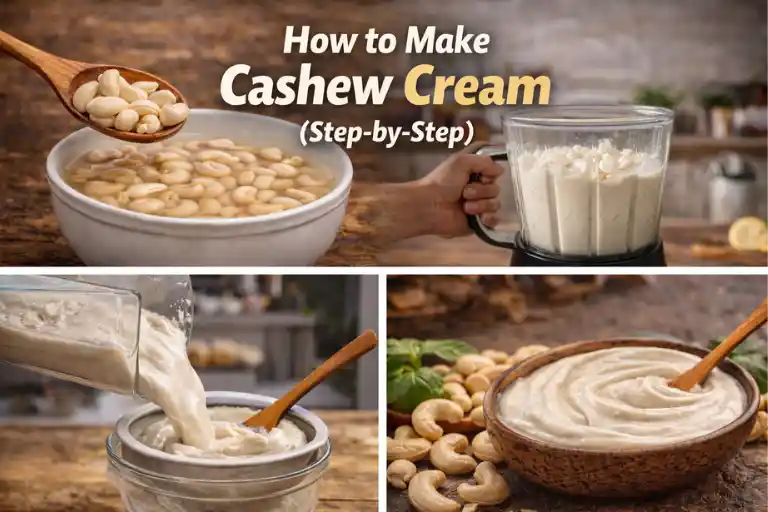 How to Make Cashew Cream (Step-by-Step)