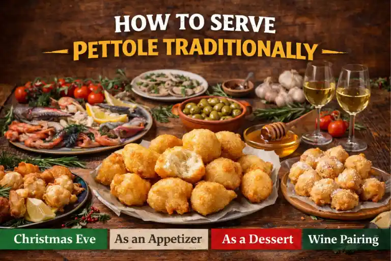 How to Serve Pettole Traditionally