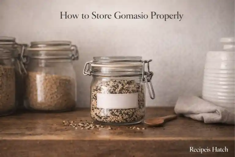 How to Store Gomasio Properly