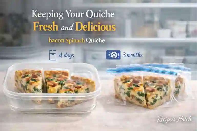 Keeping Your Quiche Fresh and Delicious