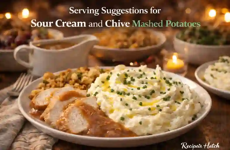 Serving Suggestions for Sour Cream and Chive Mashed Potatoes