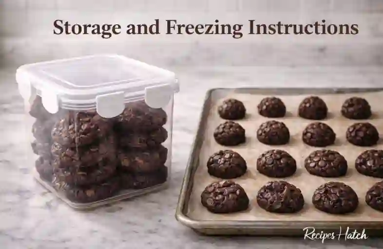 Storage and Freezing Instructions