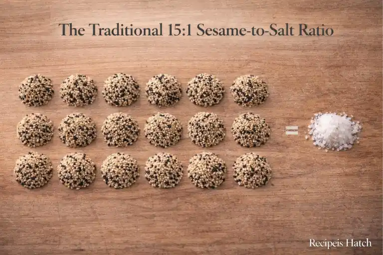The Traditional 15_1 Sesame-to-Salt Ratio