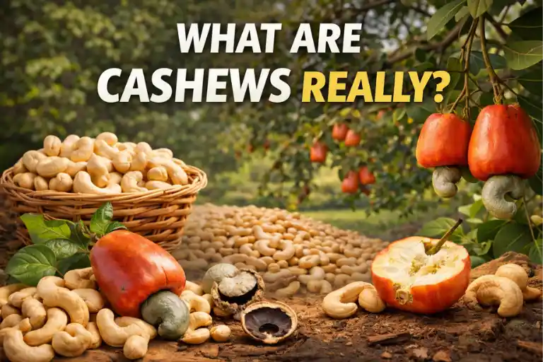 WHAT ARE CASHEWS REALLY