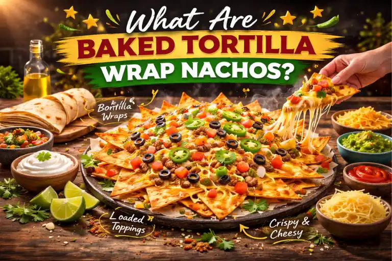 What Are Baked Tortilla Wrap Nachos