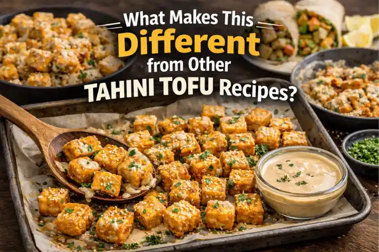 What Makes This Different from Other Tahini Tofu Recipes