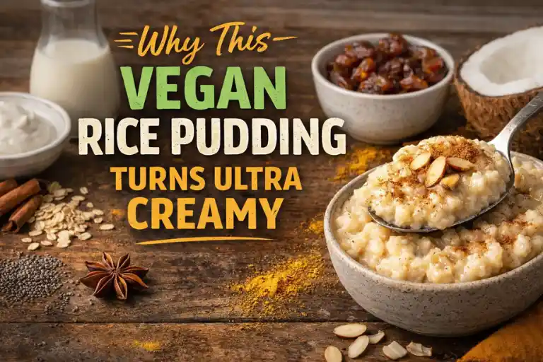 Why This Vegan Rice Pudding Turns Ultra Creamy