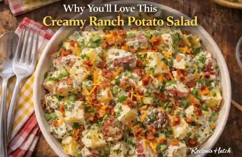Why You’ll Love This Creamy Ranch Potato Salad