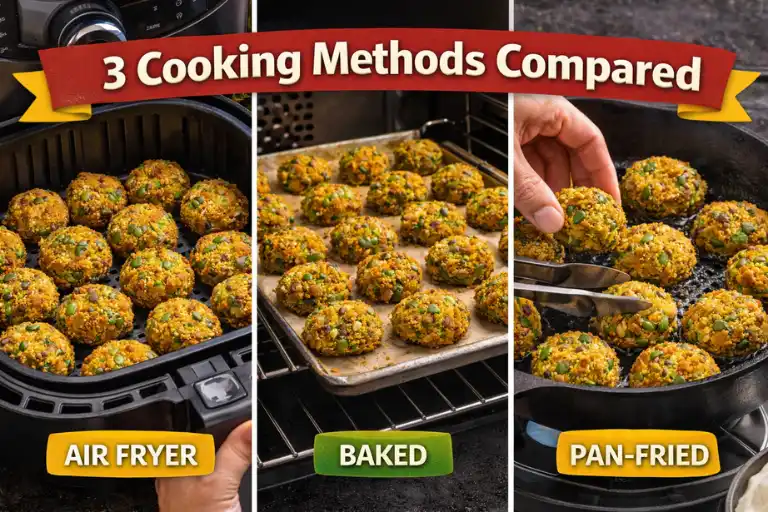 3 Cooking Methods Compared