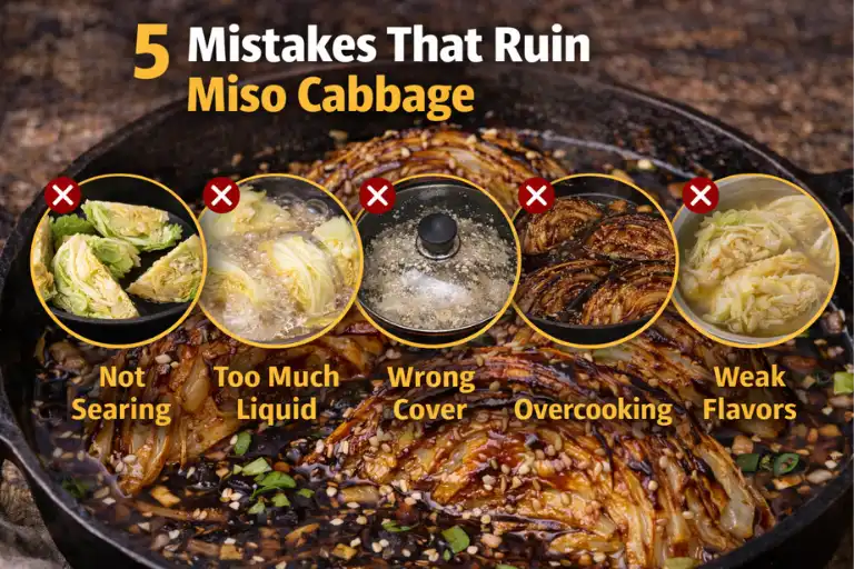 5 Mistakes That Ruin Miso Cabbage