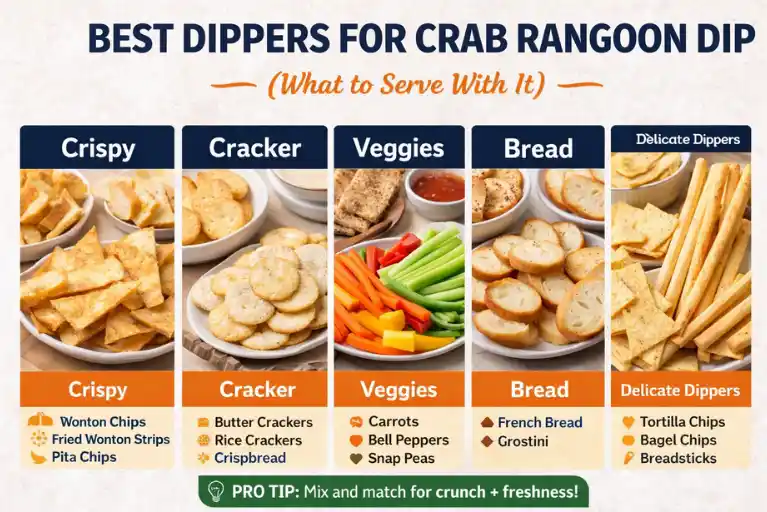 Best Dippers for Crab Rangoon Dip (What to Serve With It)