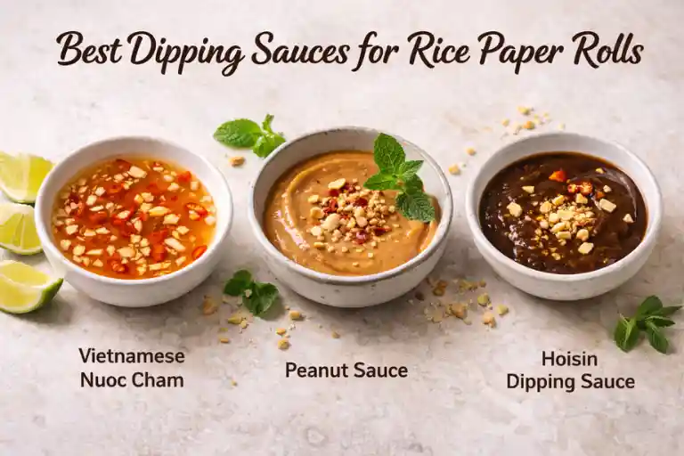 Best Dipping Sauces for Rice Paper Rolls
