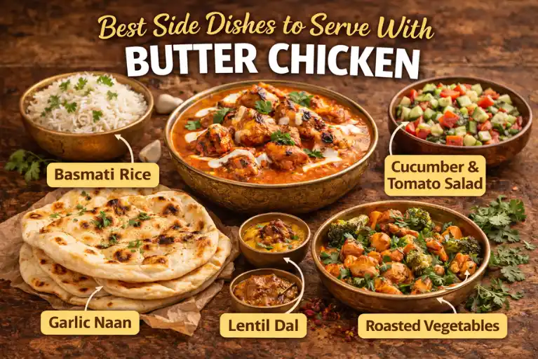Best Side Dishes to Serve With Butter Chicken
